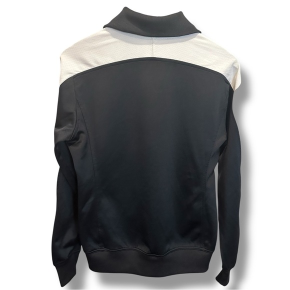 Nike Dri-FIT Full Zip Track Jacket – Black & White – Size M - Picture 4 of 10